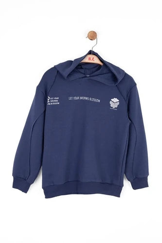 Erkek Çocuk Yoncalı Sweatshirt - 2
