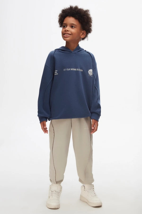 Erkek Çocuk Yoncalı Sweatshirt - 4