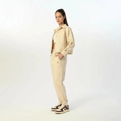 Gabardin Krem Ceket Pantolon Takım - 5