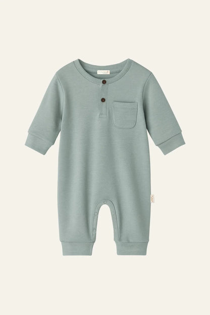 Unisex Bebek Organik Tulum - Mint