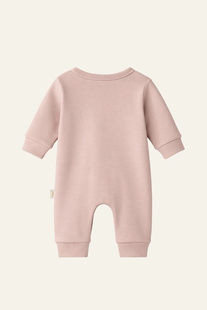 Unisex Bebek Organik Tulum - Pudra - 2