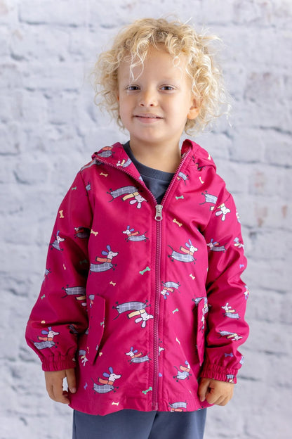 Unisex Çocuk Yağmurluk - Bordo - 1