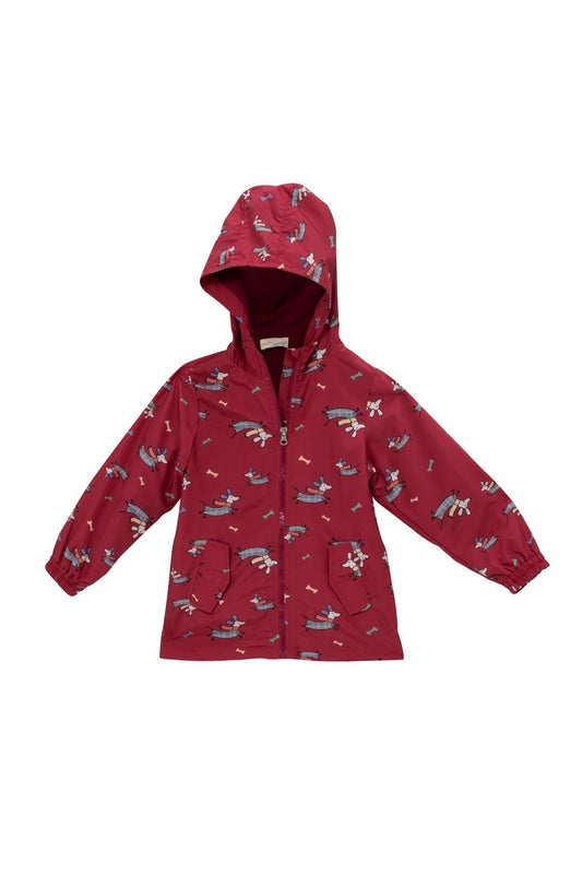 Unisex Çocuk Yağmurluk - Bordo - 2