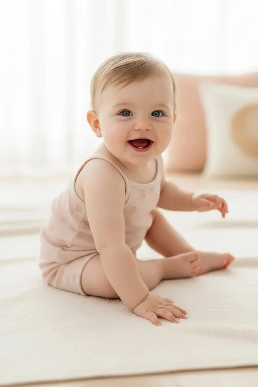 Kız Bebek Atlet Şort Takım - 3
