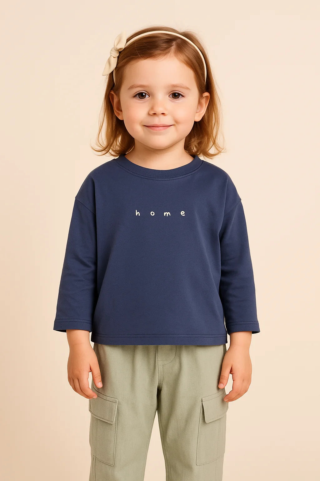 Mavi Uzun Kollu Sweatshirt - 2