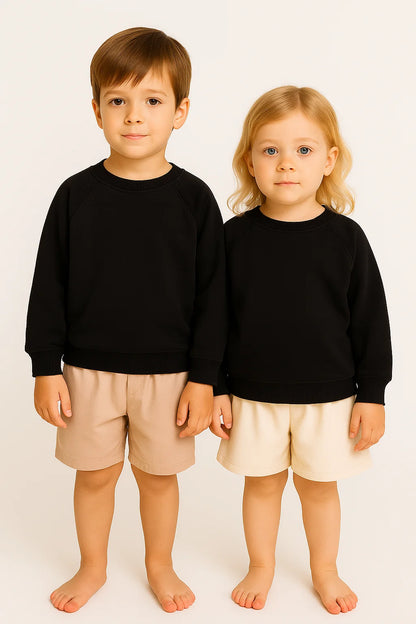 Siyah Unisex Sweatshirt - 2