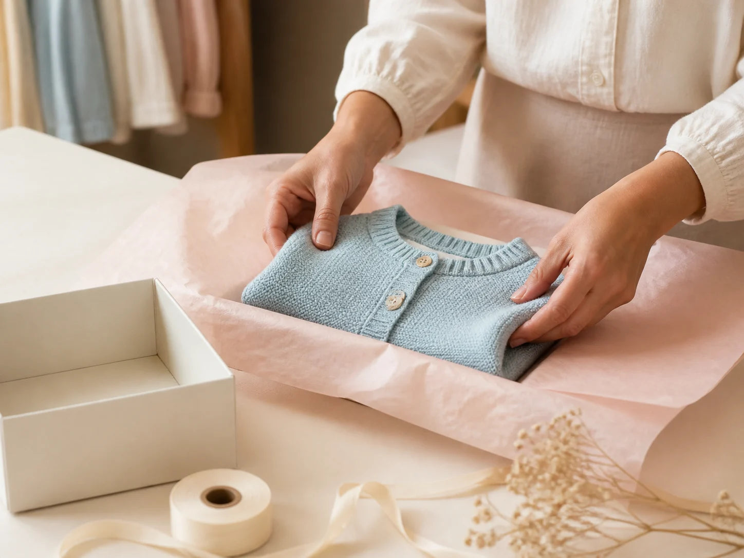 Lucky Baby siparişleri özenle hazırlanıyor